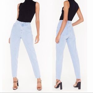 Nasty Gal Don’t Forget to Say High-Waisted Jeans